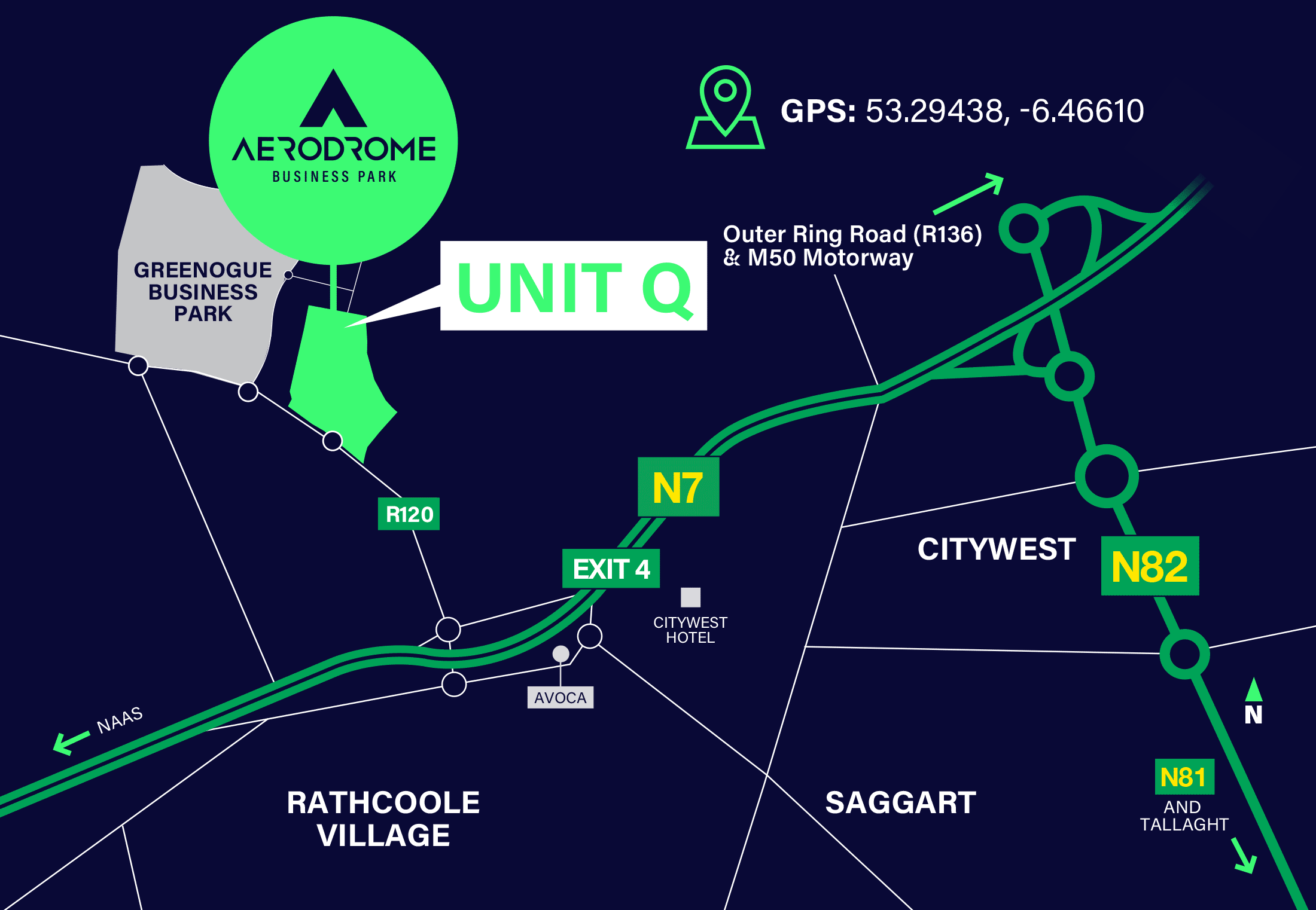 Aerodrome Business Park Map